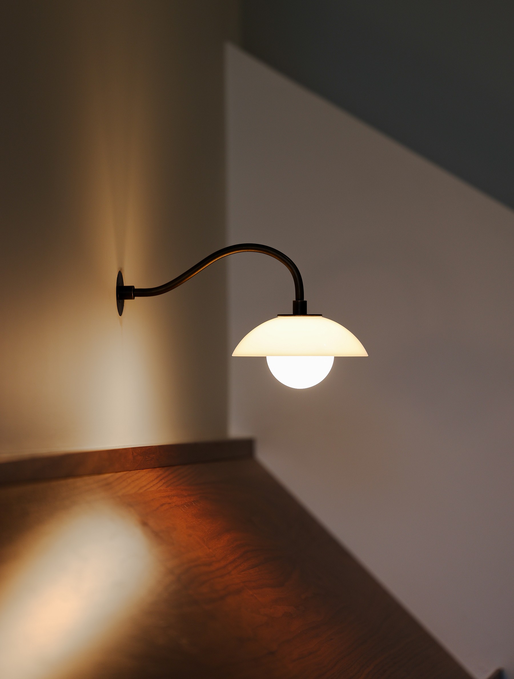 Mini Dome Swan Neck
